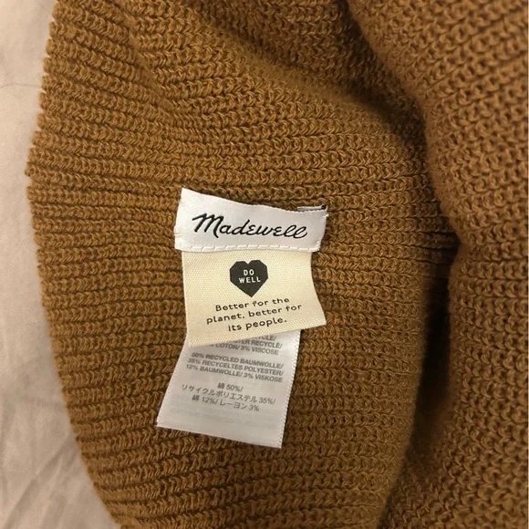 Madewell (Re)sourced Cuffed Beanie - Dried Cedar - Picture 5 of 5